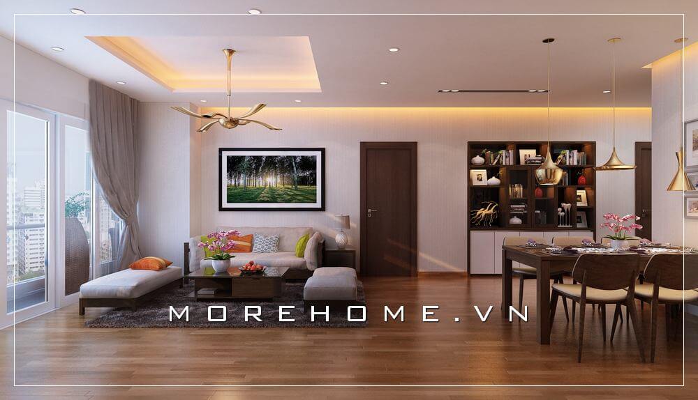 Ấn tượng những mẫu thiết kế phòng khách